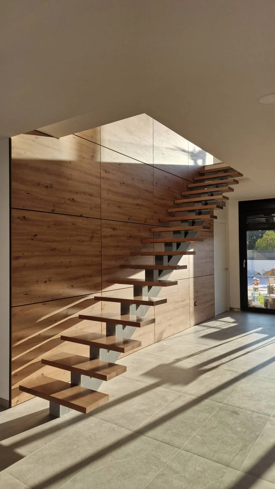 Escalones de madera — DPCM